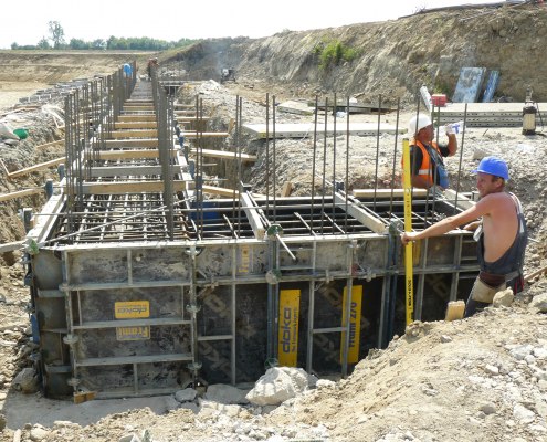 M43 Autópálya H jelű hídak